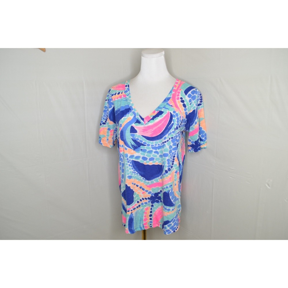Lilly‎ Pulitzer Short Sleeve Women's Top Size M